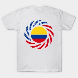 Colombian American Multinational Patriot Flag T-Shirt